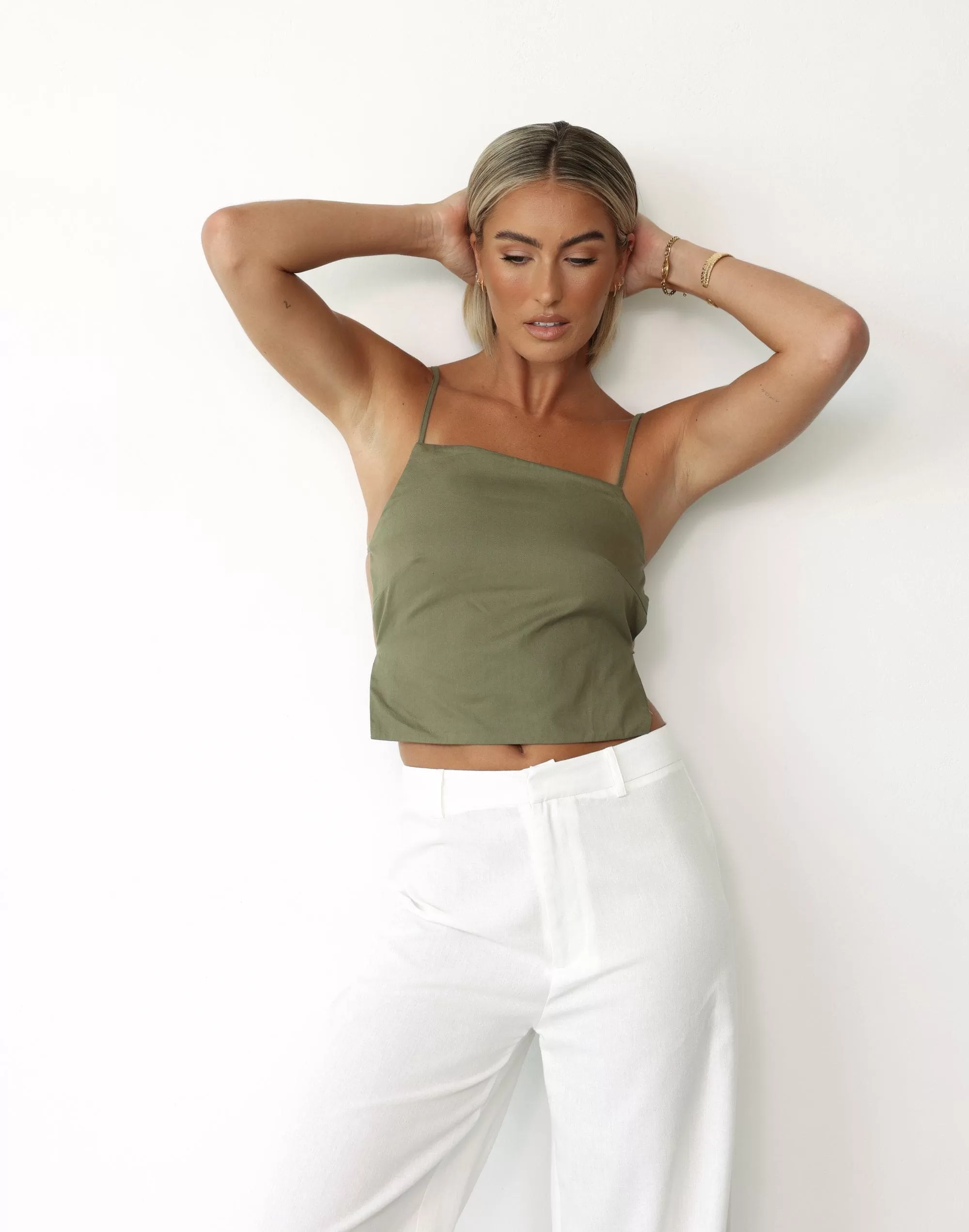 Adeola Top (Khaki)