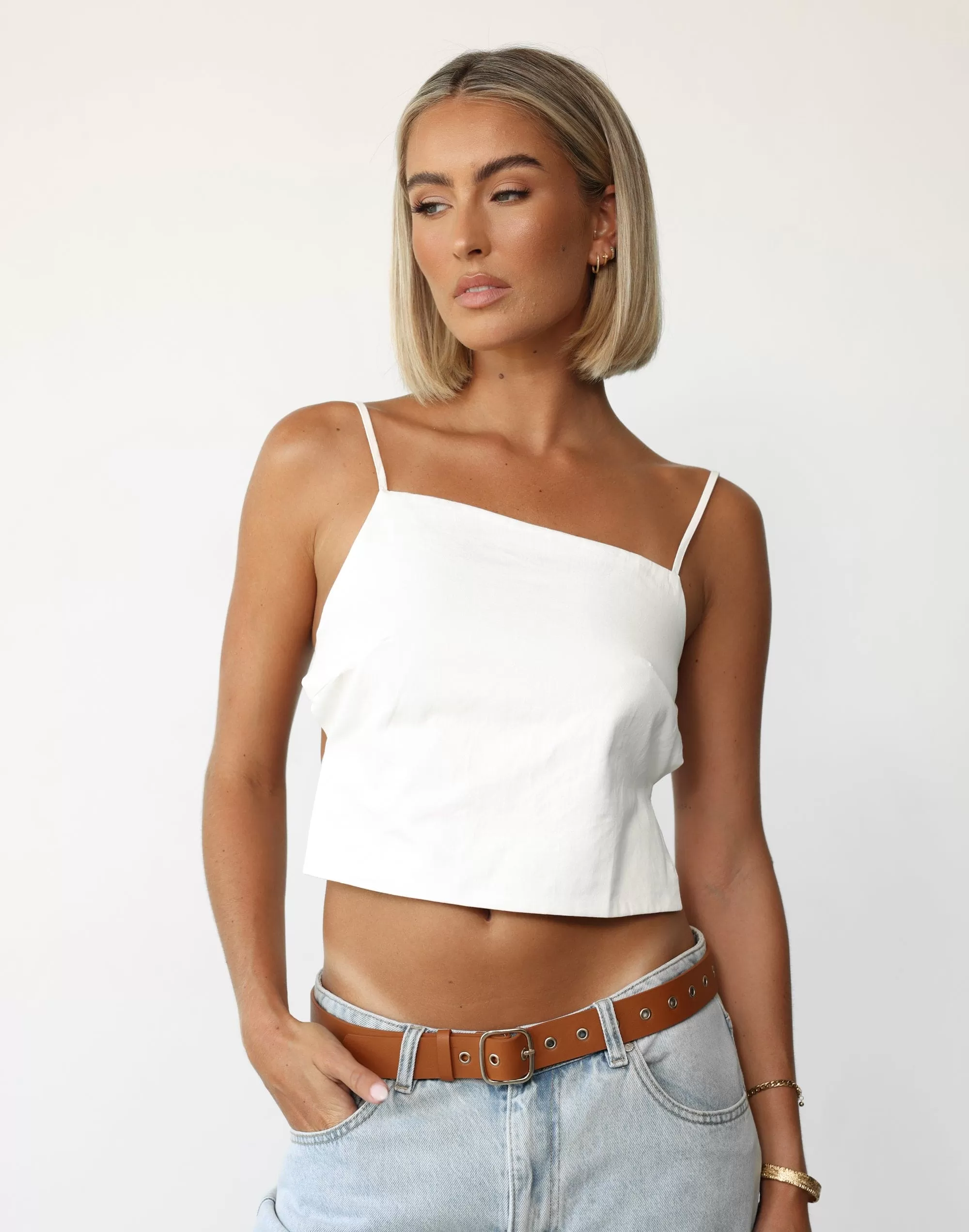 Adeola Top (White)