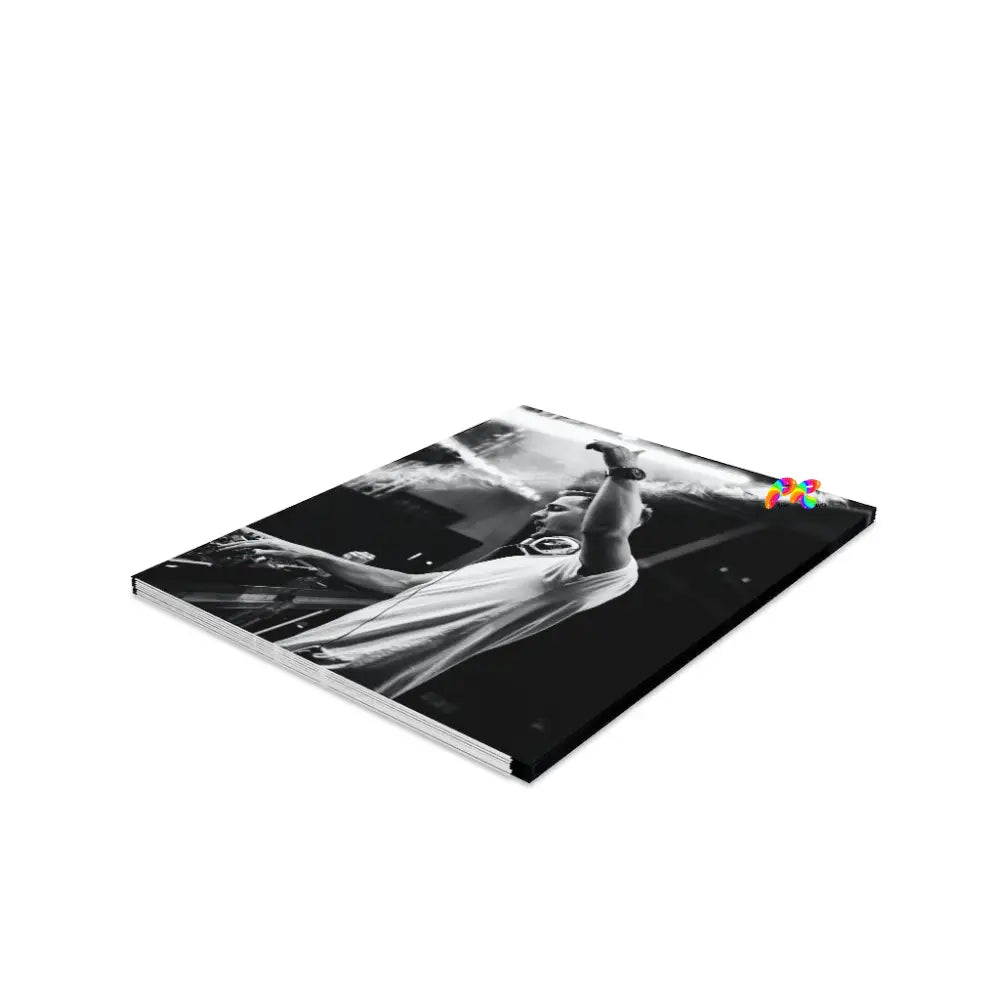 Black and White DJ Encouragement Greeting Cards