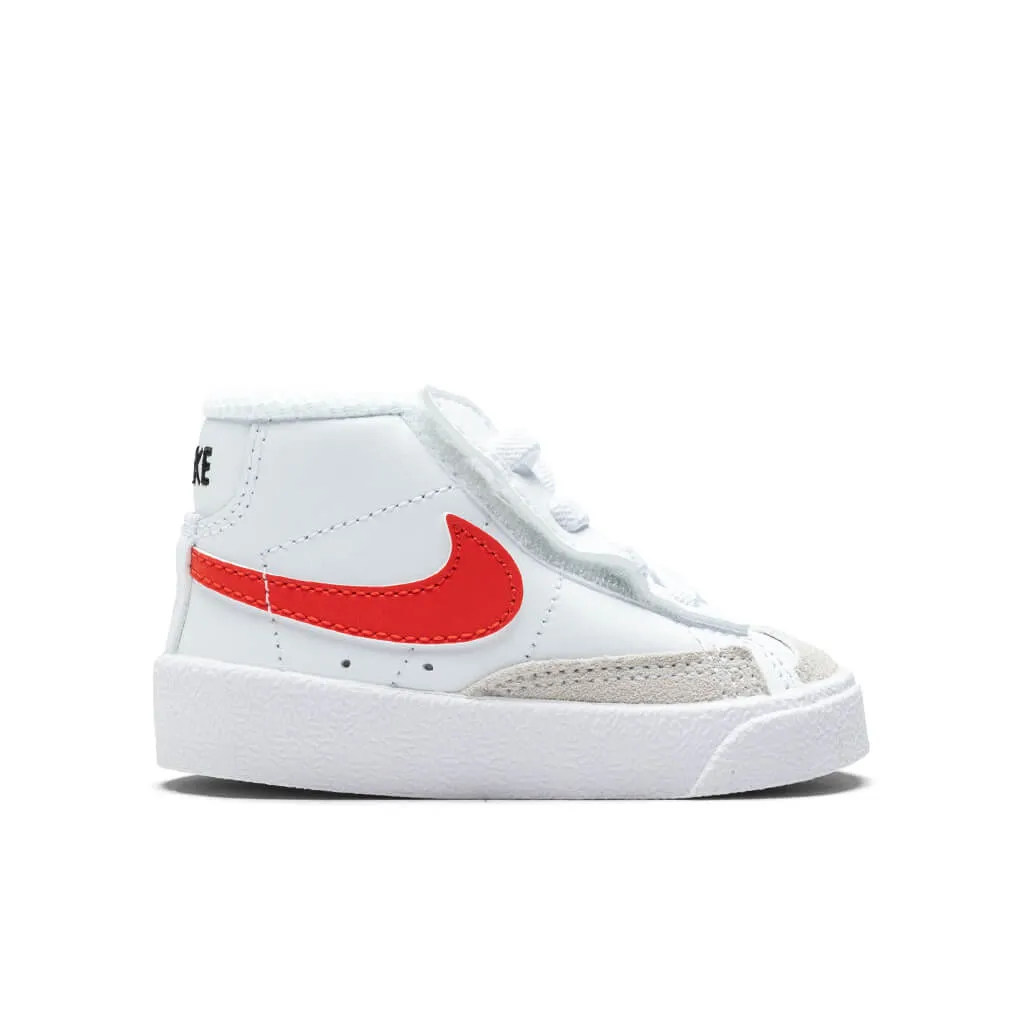 Blazer Mid '77 (TD) - White/Habanero Red/Medium Blue