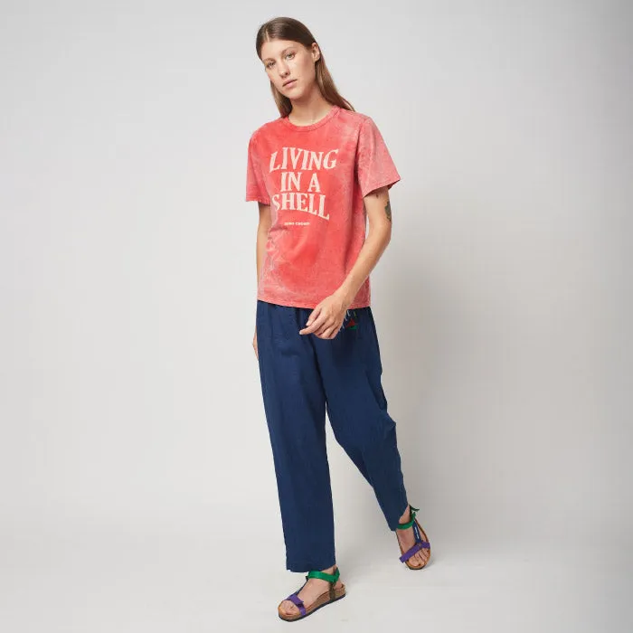 Bobo Choses Woman Living in a Shell T-shirt Red