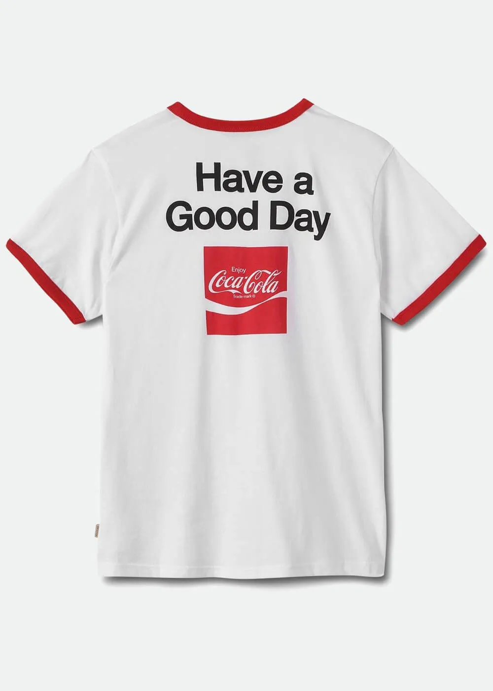 Brixton x Coca Cola Women's Good Day Ringer T-Shirt White