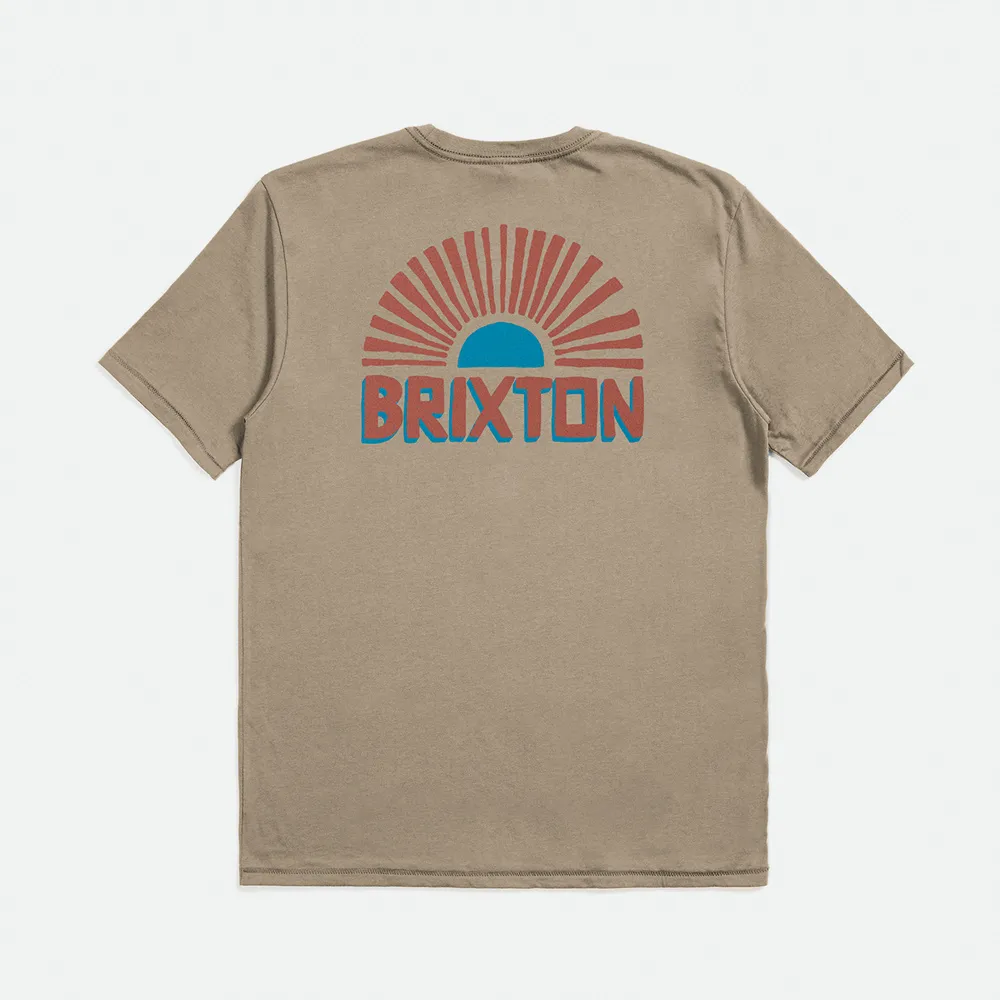 Brixton – Fairview T-Shirt Oatmeal | Eddie Franks Rye