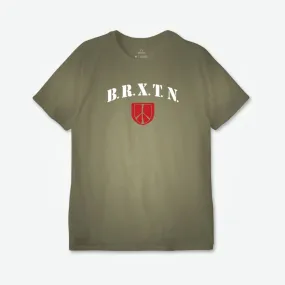 Brixton – Harden STT T-Shirt Olive Surplus | Eddie Franks Rye