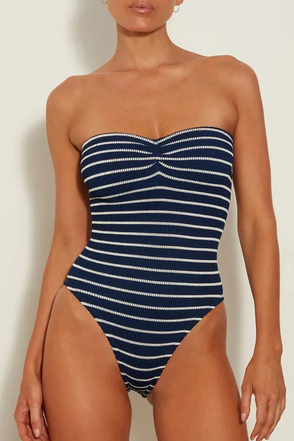 Brooke Swim Navy/White