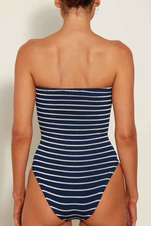 Brooke Swim Navy/White