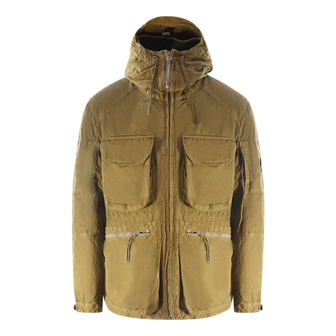 C P Company Ba Tic Hooded Cumin Field Jacket