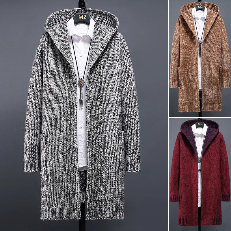 Cardigan Hooded Casual Sweater Jacket