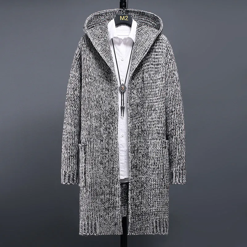 Cardigan Hooded Casual Sweater Jacket