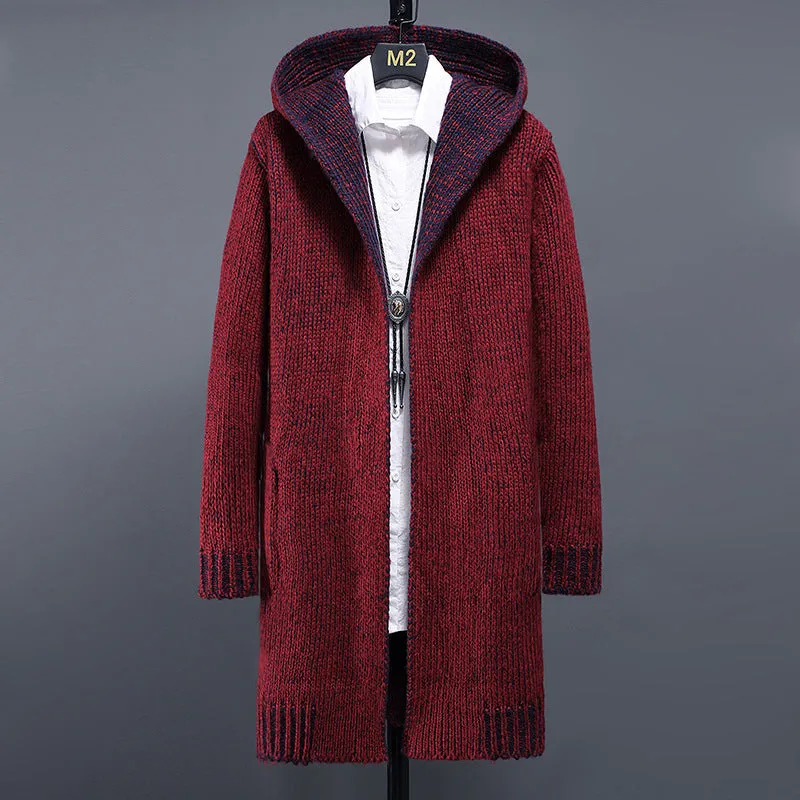 Cardigan Hooded Casual Sweater Jacket