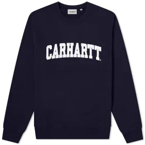 Carhartt WIP University SweatDark Navy & White