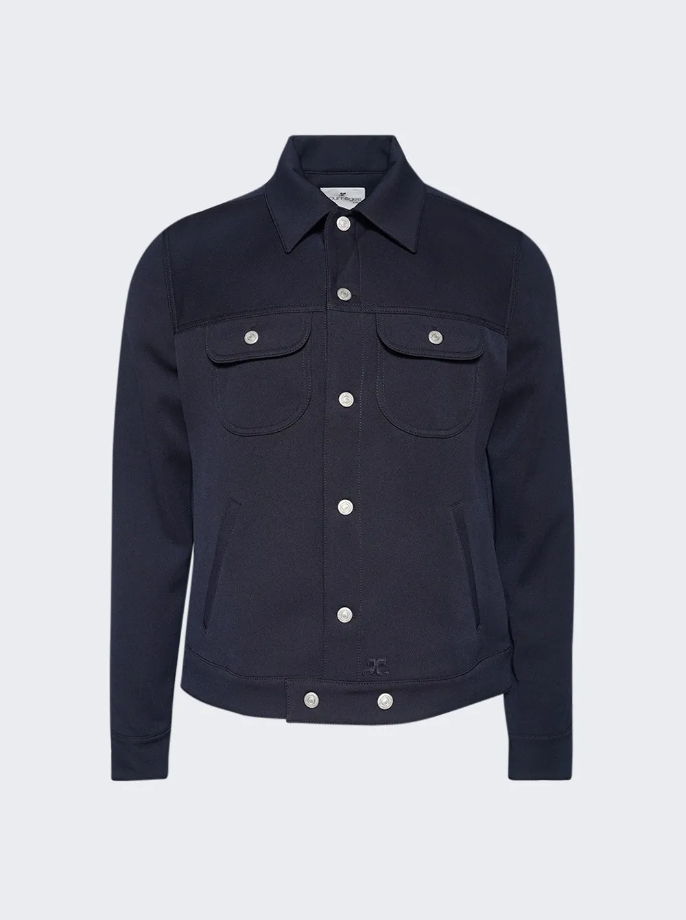 Courrèges   Twill Trucker Jacket Navy 