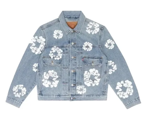 Denim Tears X LEVIS Jean Jacket - Light Blue