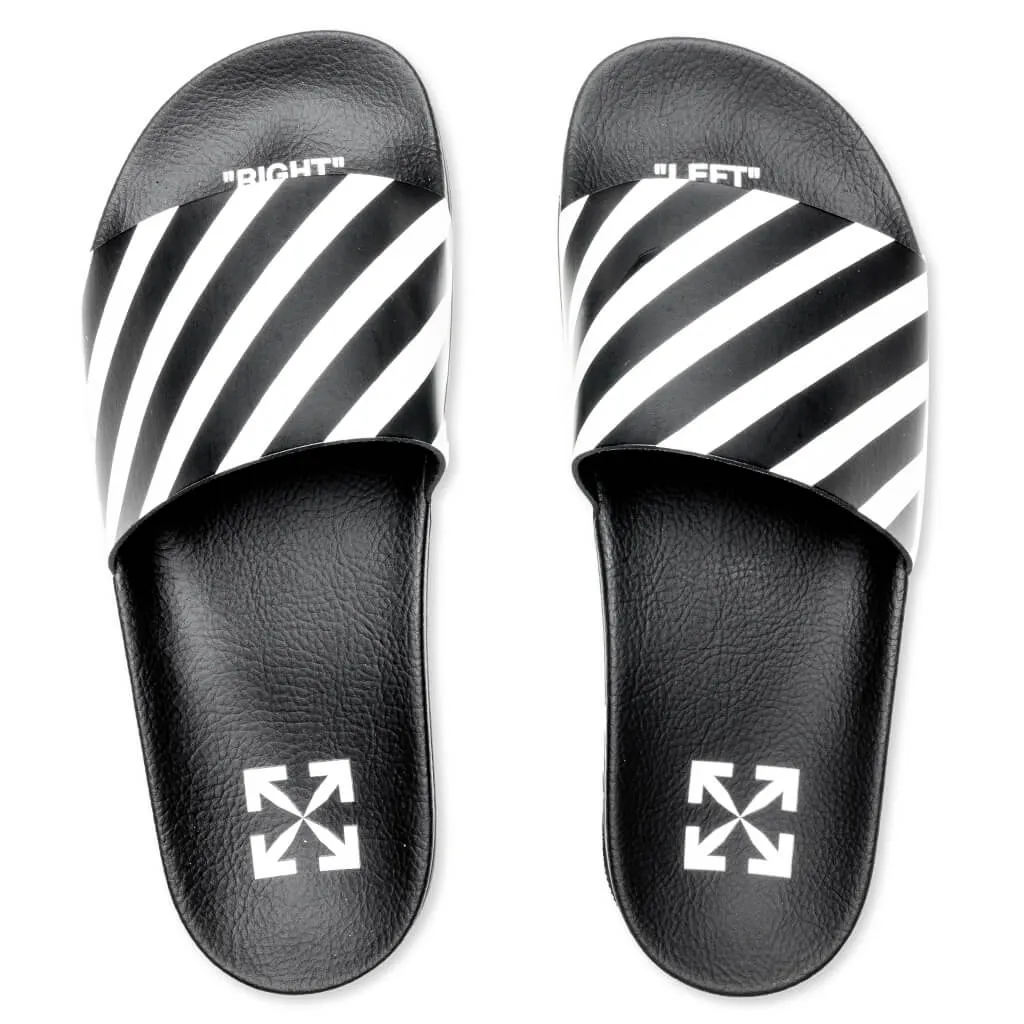 Diag Sliders - Black/White