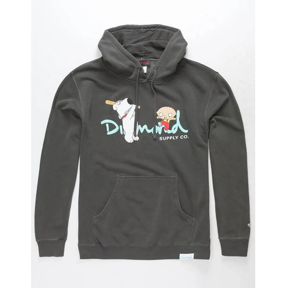 Diamond X Family Guy Og Script Hoodie