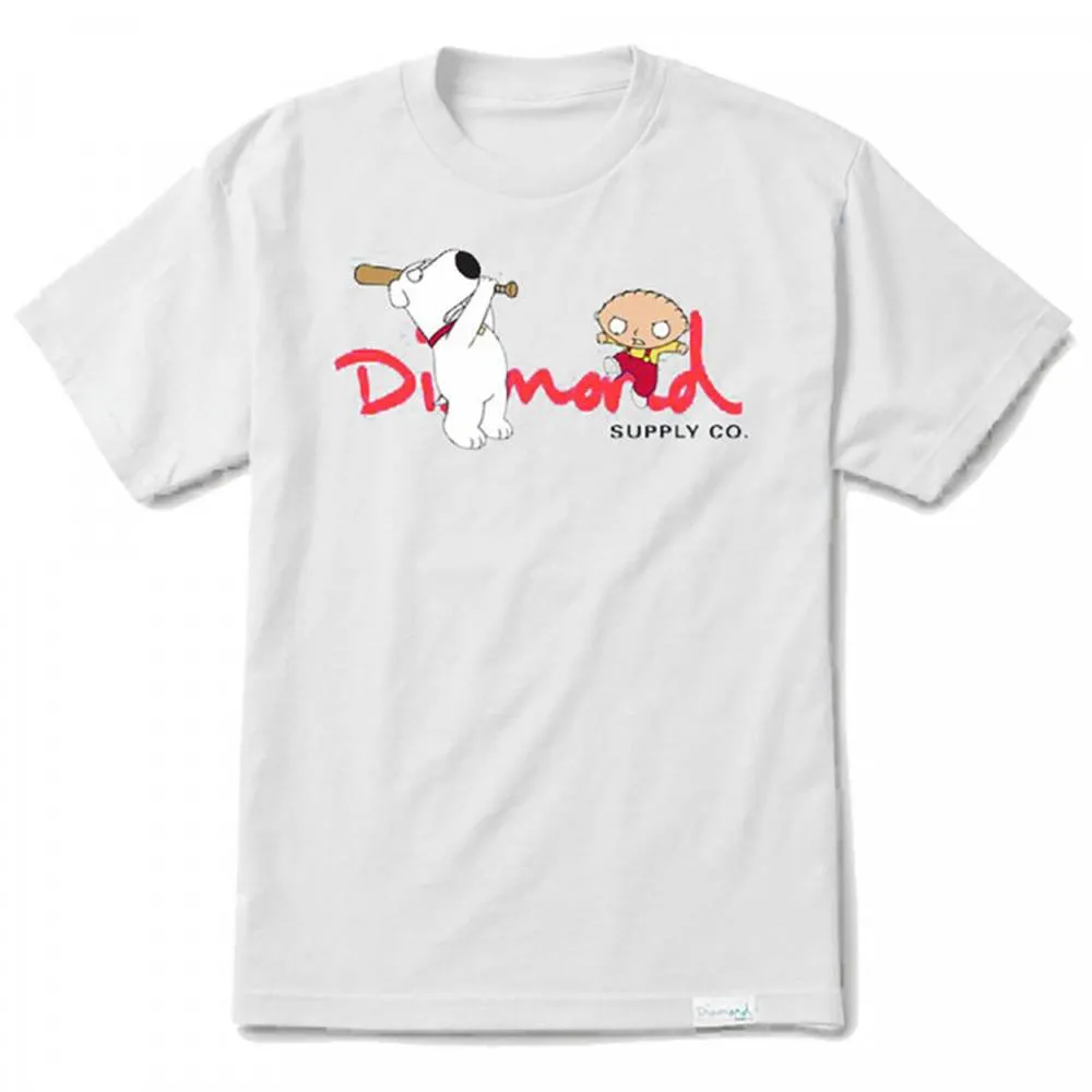 Diamond X Family Guy Og Script T-shirt