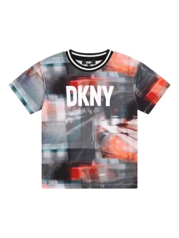 Dkny T-Shirt Red & White