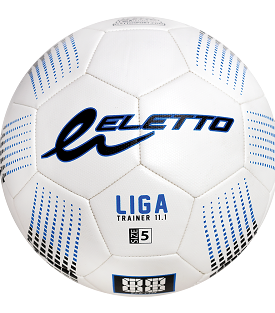 Eletto White/Cyan/Black Liga Trainer 11.1 Soccer Ball