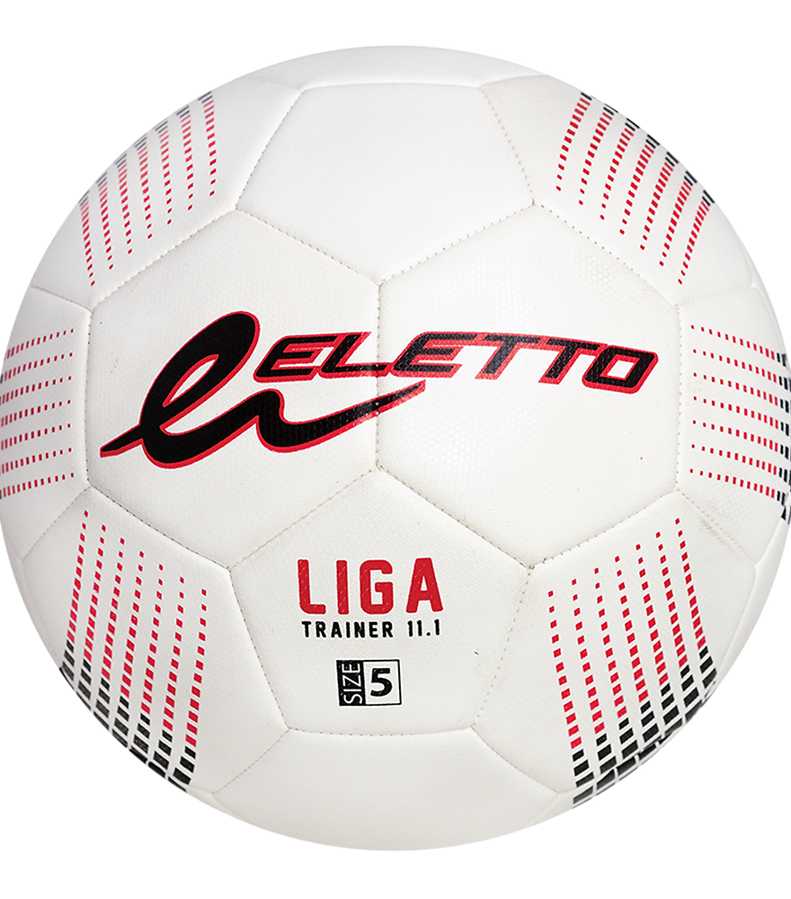 Eletto White/Red/Black Liga Trainer 11.1 Soccer Ball