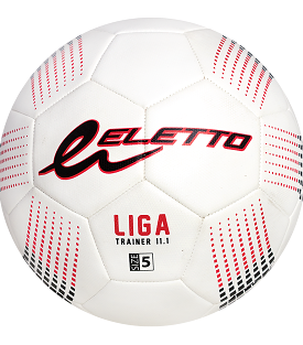 Eletto White/Red/Black Liga Trainer 11.1 Soccer Ball