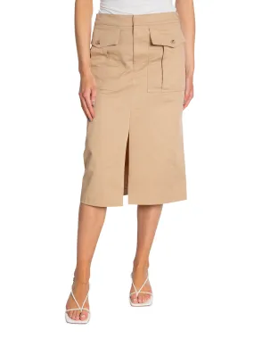 FILIPPA K SKIRT LONG CARGO SAND