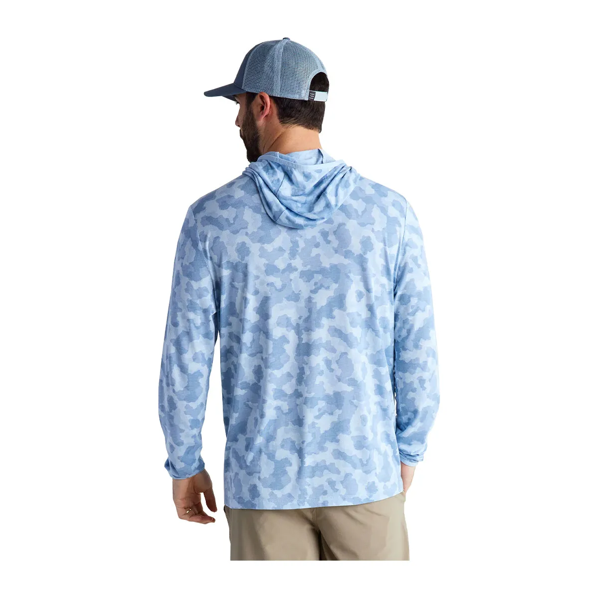 Free Fly Bamboo Lightweight Hoody Tidewater Camo