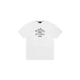 Geedup Company T-Shirt 'White/Navy'