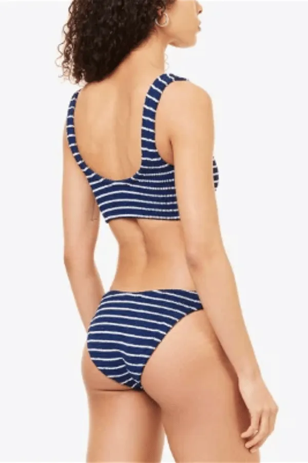 Hallie Bikini Navy/White