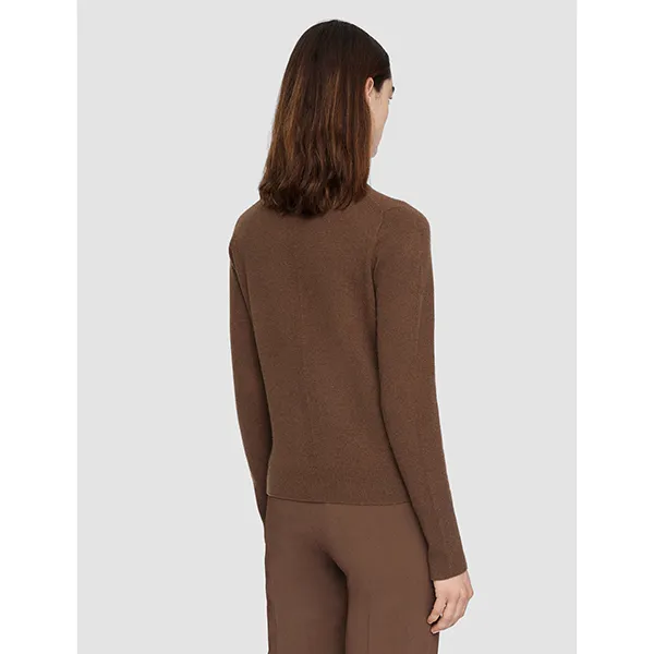 JOSEPH Round Nk Cashmere Sweater Arabica