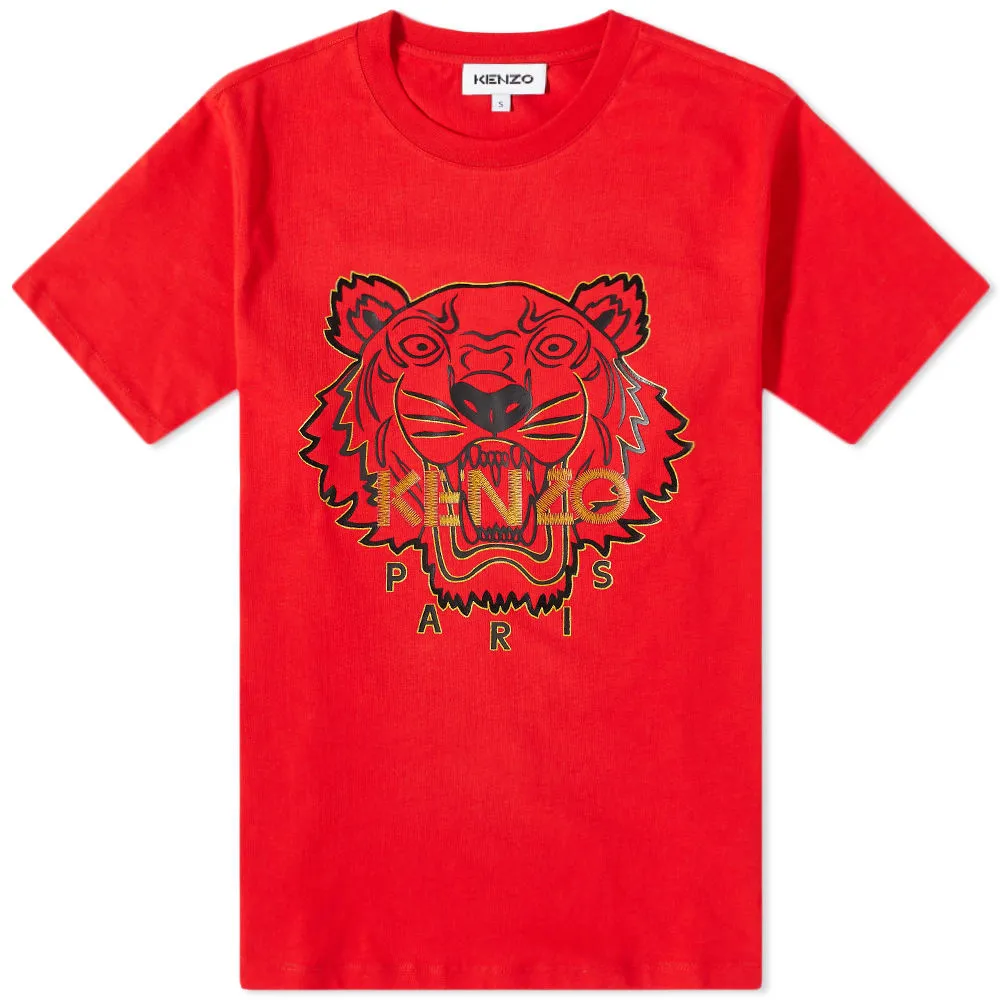 Kenzo CNY Year of The Tiger T-ShirtMedium Red