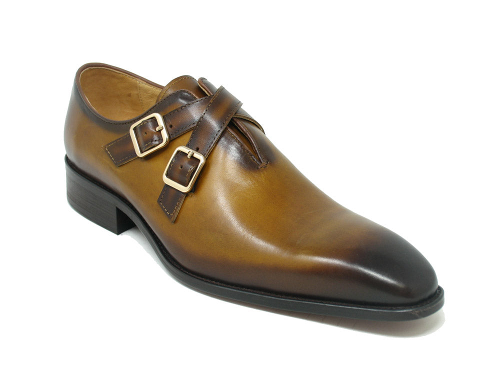 KS503-60 Carrucci Cross Strap Leather Loafer