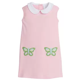 Little English - Appliqué Libby Dress - Butterfly