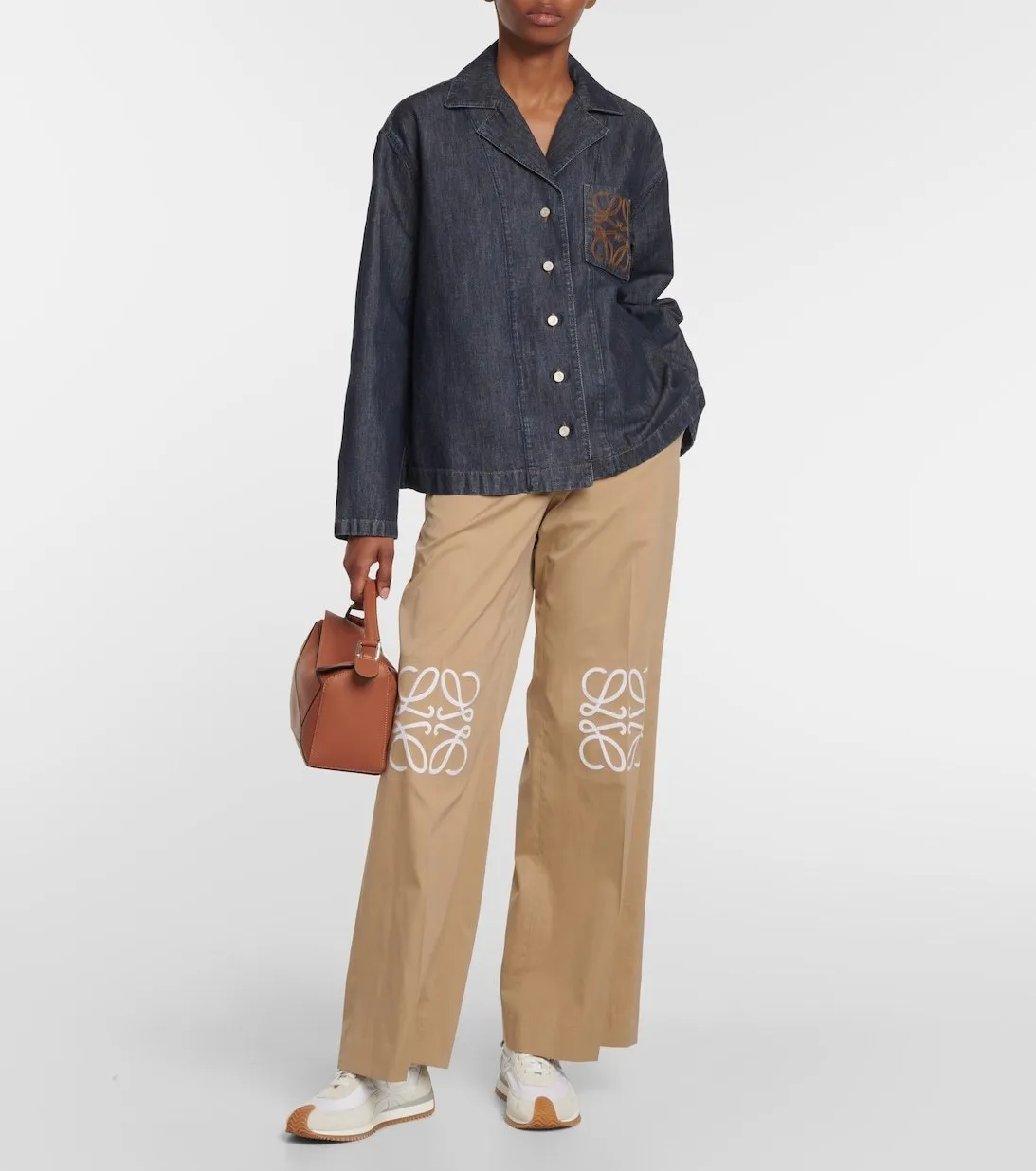 LOEWE  |Pyjama blouse in denim