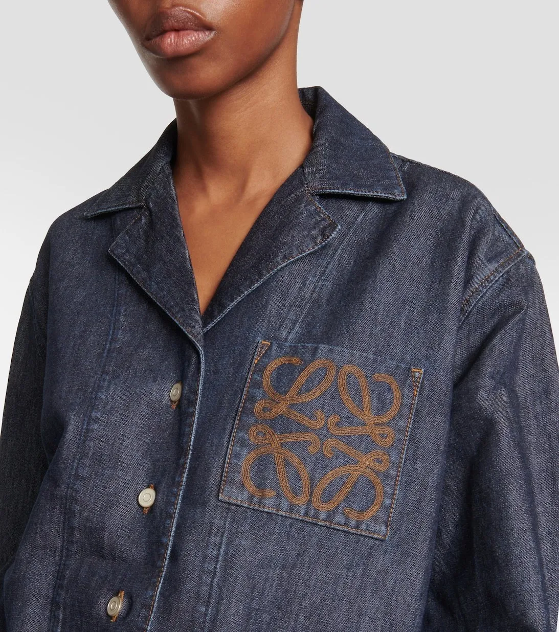 LOEWE  |Pyjama blouse in denim