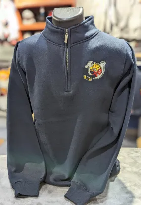 MEN'S - Barrie Colts Logo 1/4 Zip Sweater