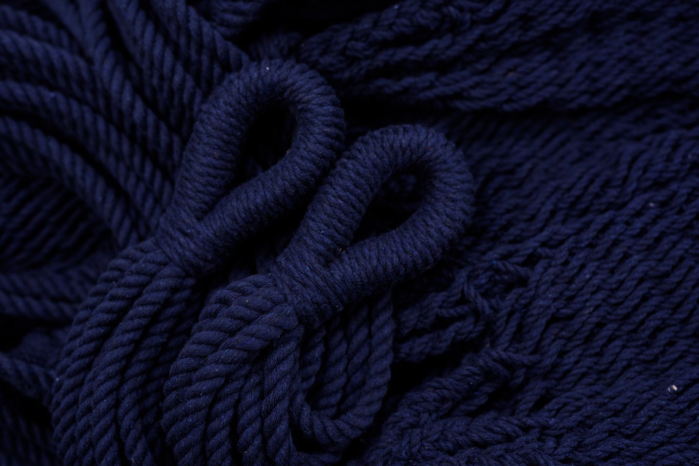 Navy Blue Cotton Hammock