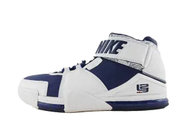 Nike LeBron 2 White/Navy