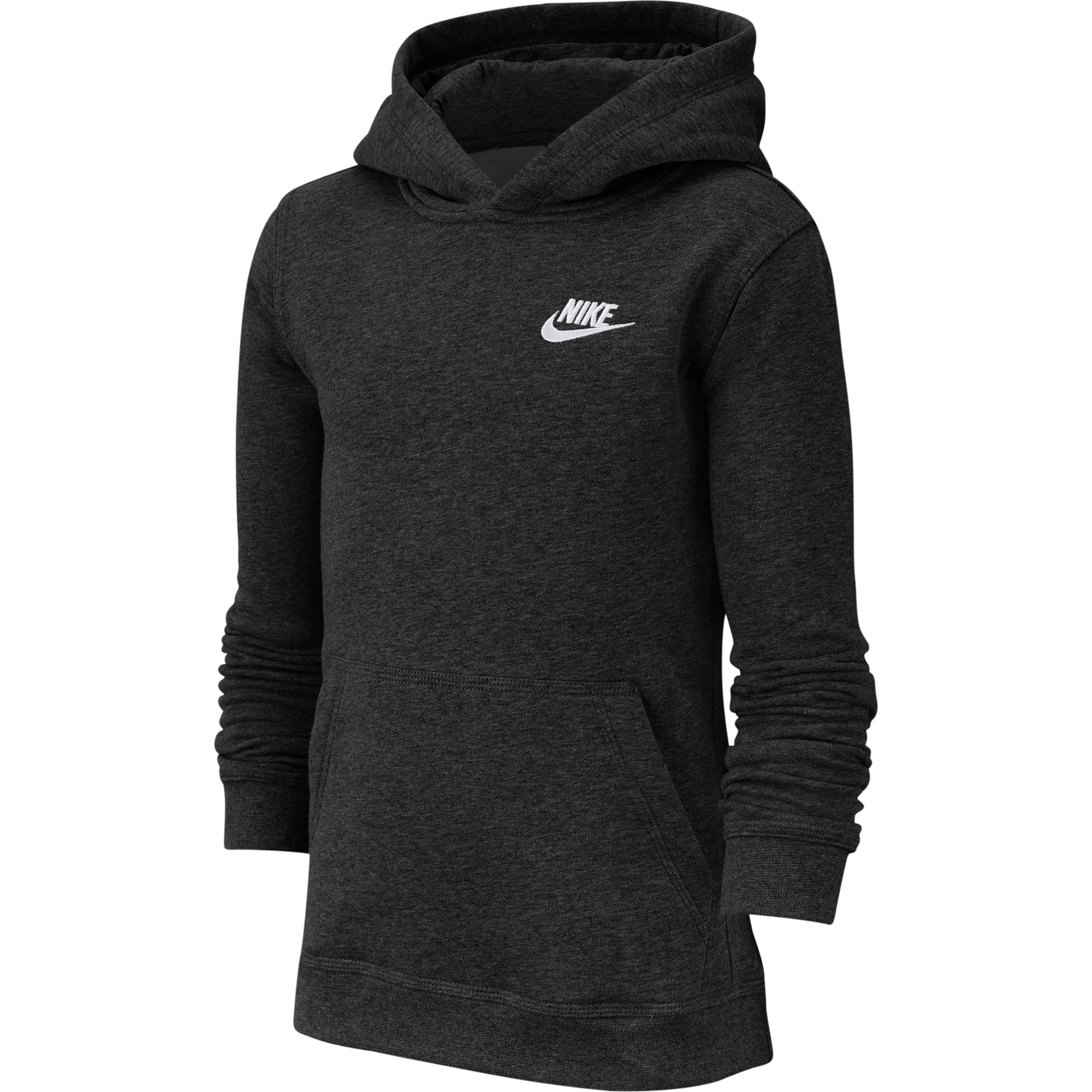 Nike Sportswear Kids Club Hoody Black White