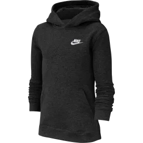 Nike Sportswear Kids Club Hoody Black White