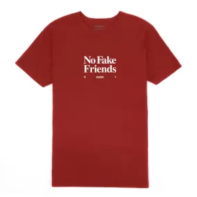 Outrank No Fake Friends T-shirt (Red)