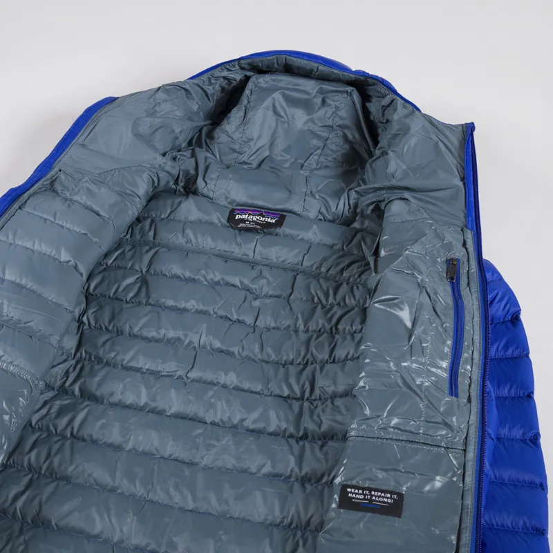 Patagonia Down Sweater Hoody Passage Blue