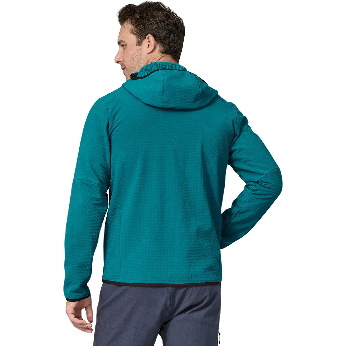 Patagonia Men's Belay Blue R2 TechFace Hoody