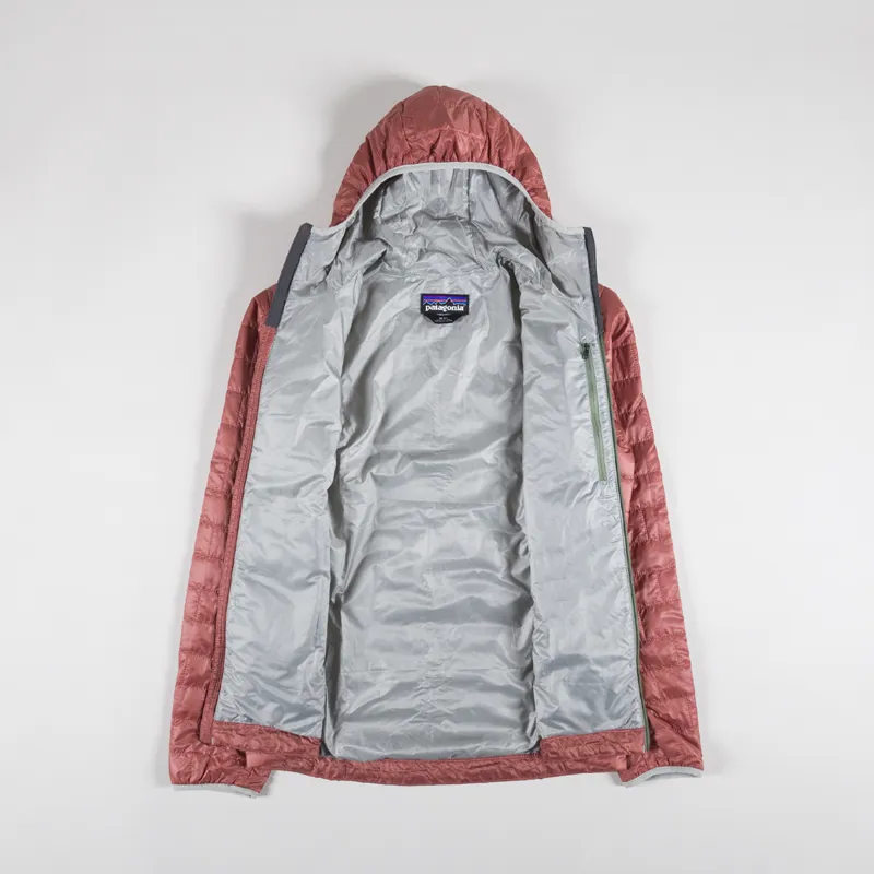 Patagonia Nano Puff Hoody Burl Red