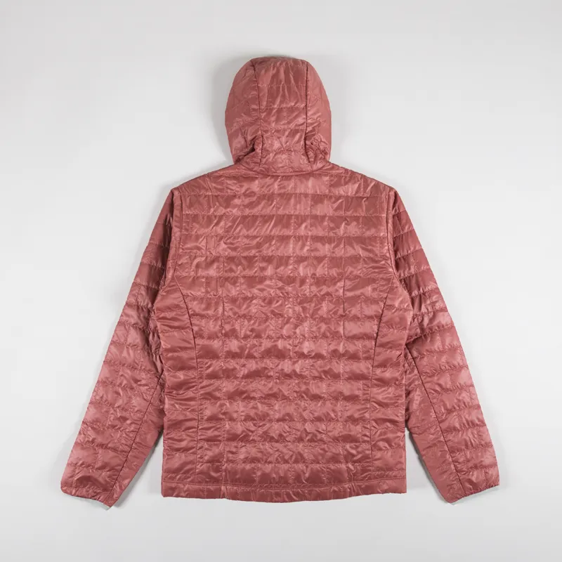 Patagonia Nano Puff Hoody Burl Red