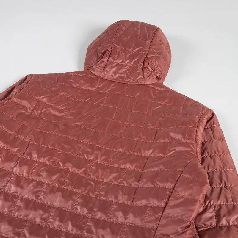 Patagonia Nano Puff Hoody Burl Red