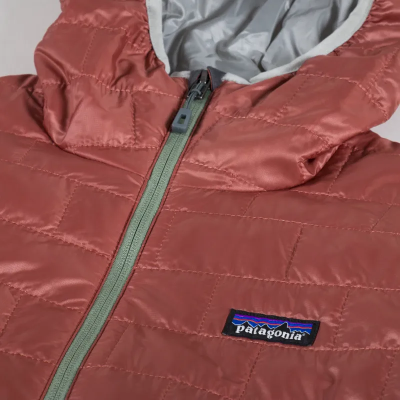 Patagonia Nano Puff Hoody Burl Red