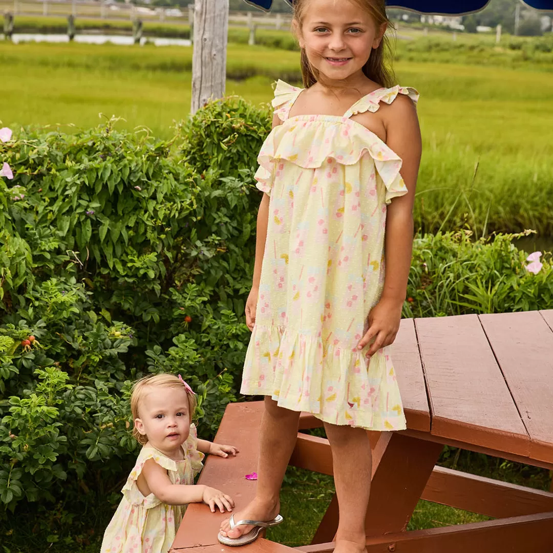 Pink Chicken Girls Amalia Dress - Pink Lemonade