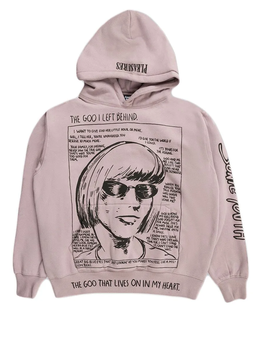 Pleasures x Sonic Youth The Goo Hoody - Lavender