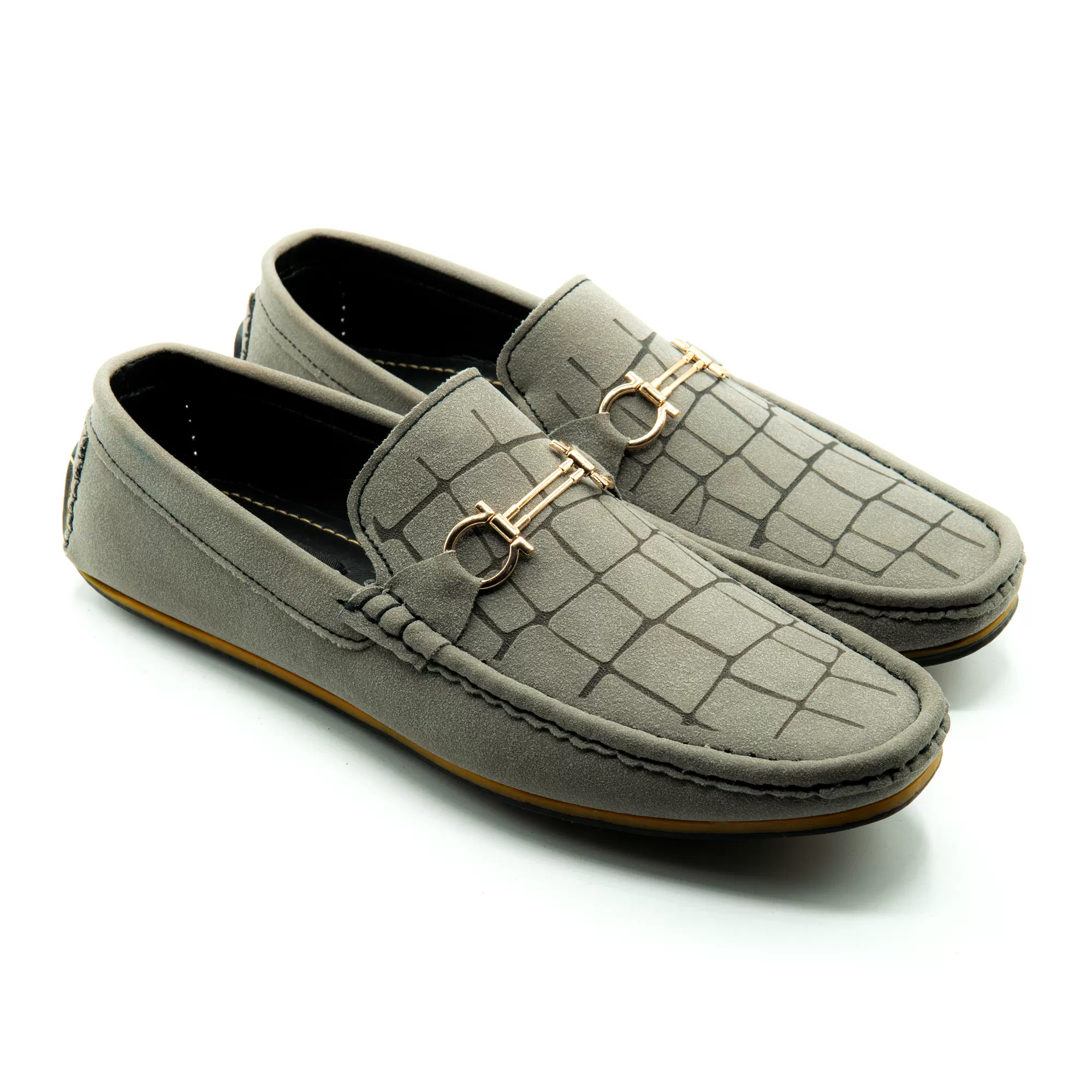 Premium PU Leather Textured Moccasins