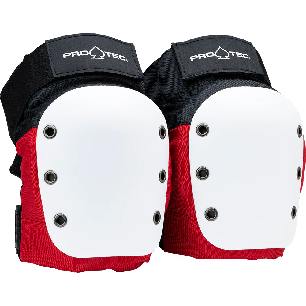 Pro Tec Street Knee Pads Red/White/Black